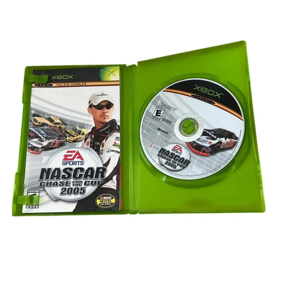 Nascar 2005: Chase for the Cup Complete in Box w/ Manual and Insert Xbox, 2004